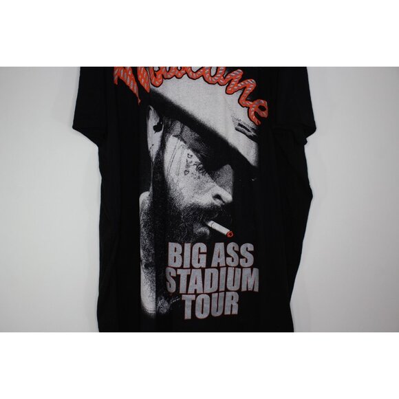 Posty Co Mens One Size Post Malone Big Ass Stadium Tour Pajama T-Shirt NEW N1373 - Picture 2 of 6